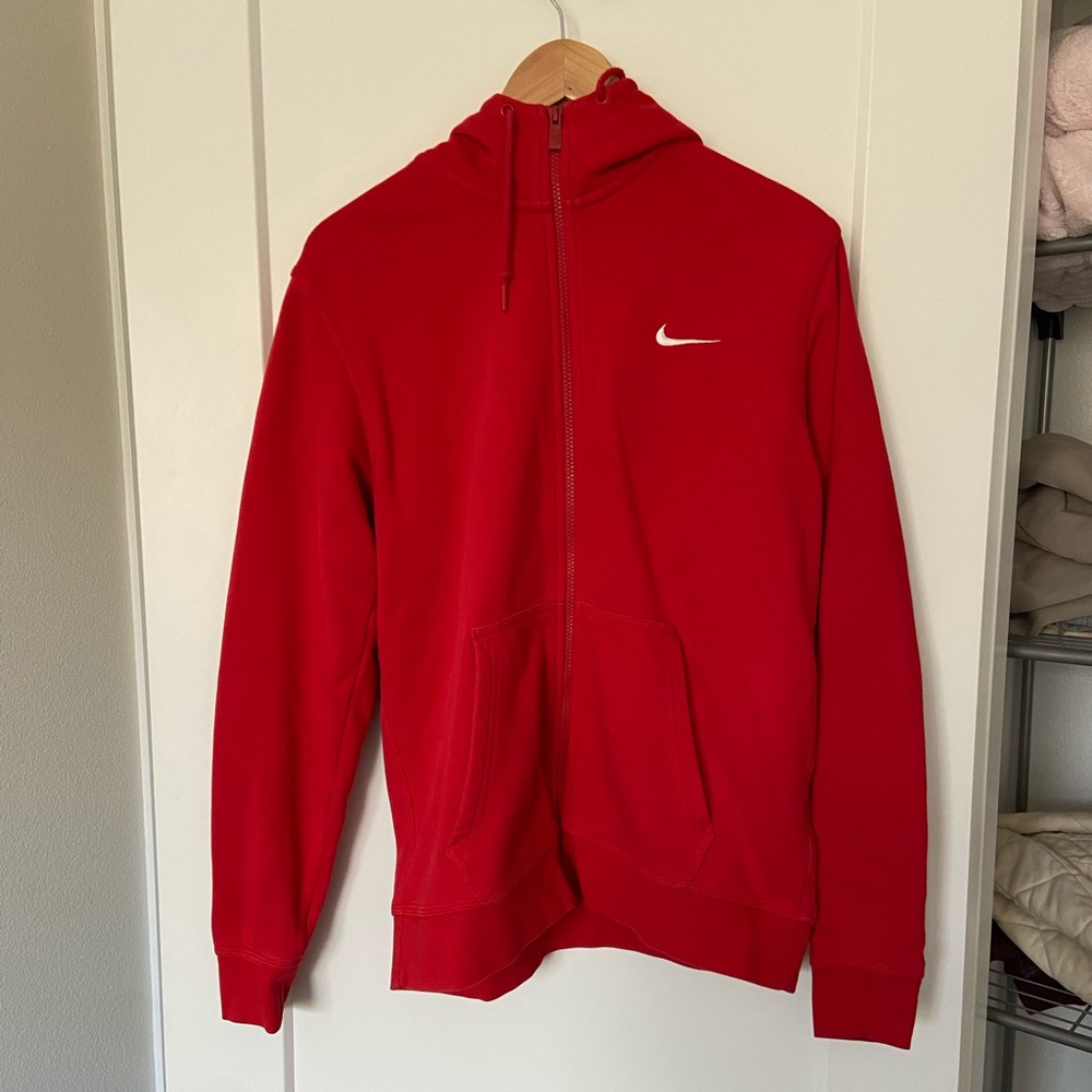Red Nike Zip up